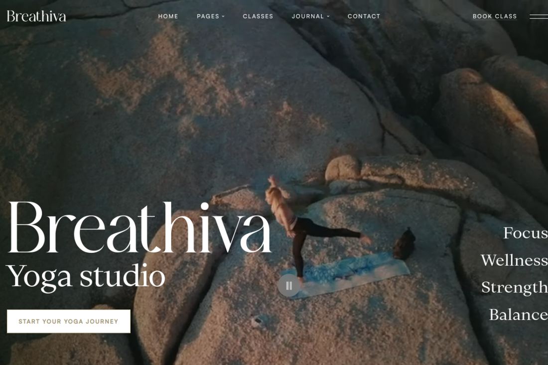 Breathiva website preview