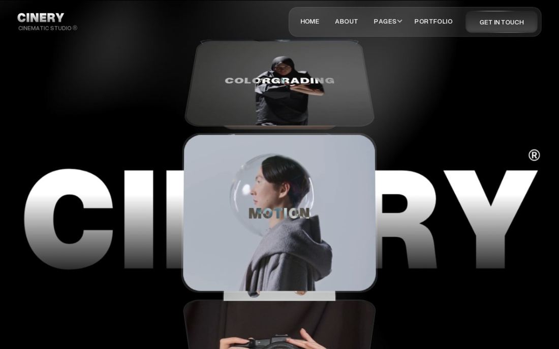Cinery website preview