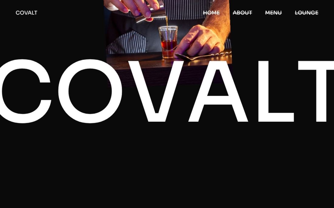 Covalt website preview