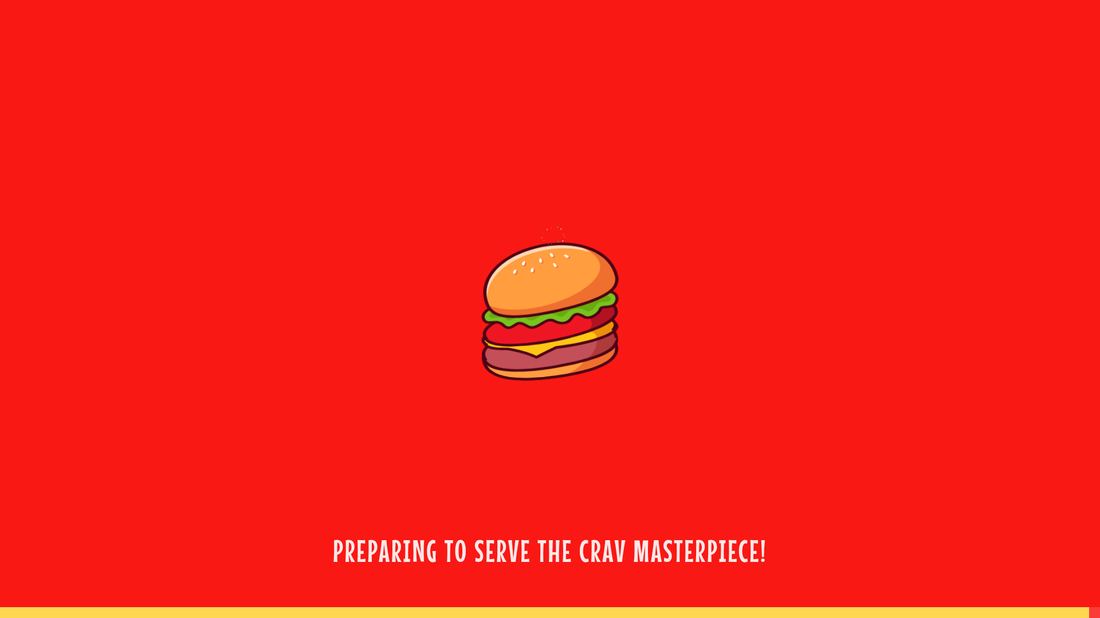 Crav Burgers website preview